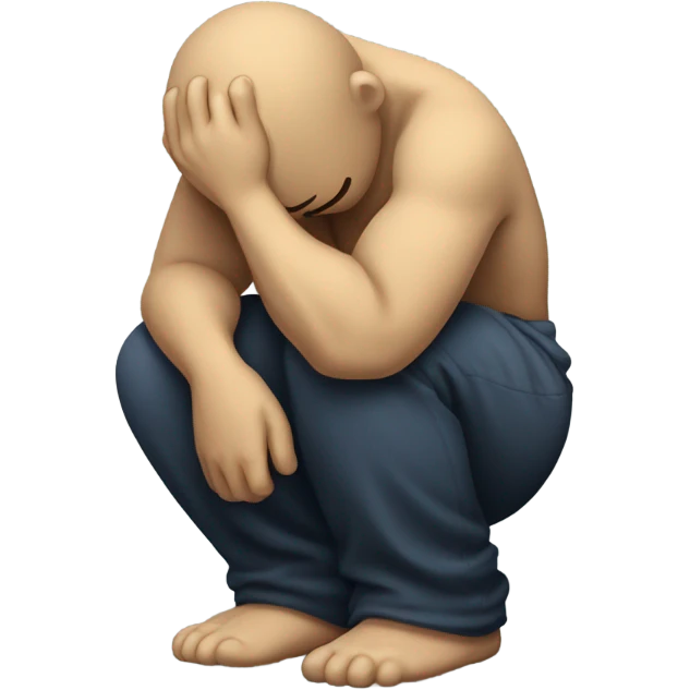 Upset emoji