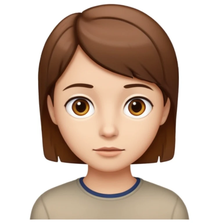 Une tête curieuse  emoji