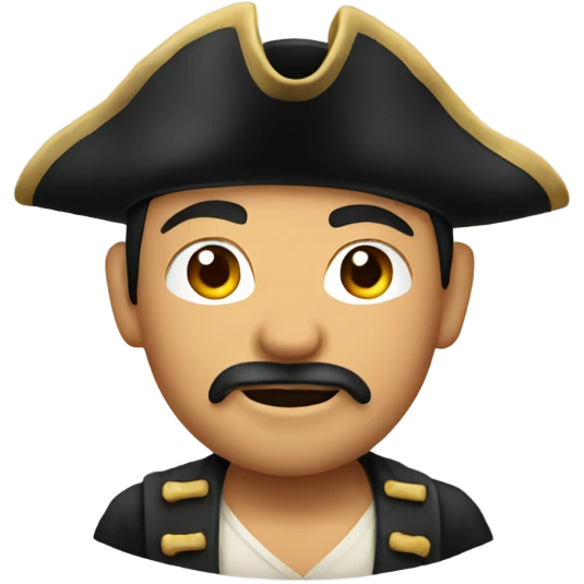 Asian pirate emoji