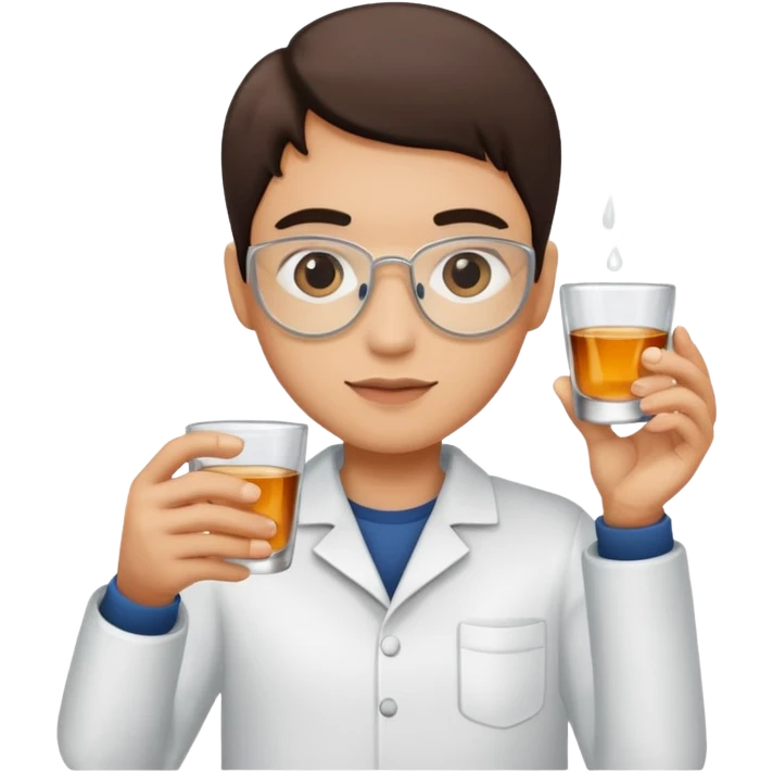 Drinking shots emoji
