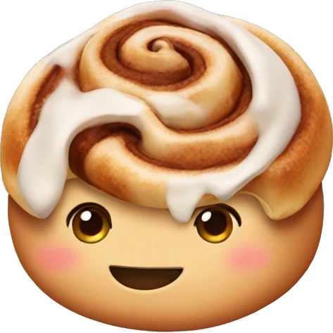 Cinnamon roll emoji