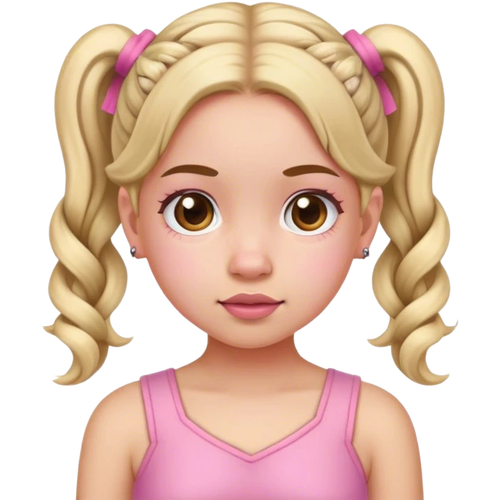 Girly girl emoji