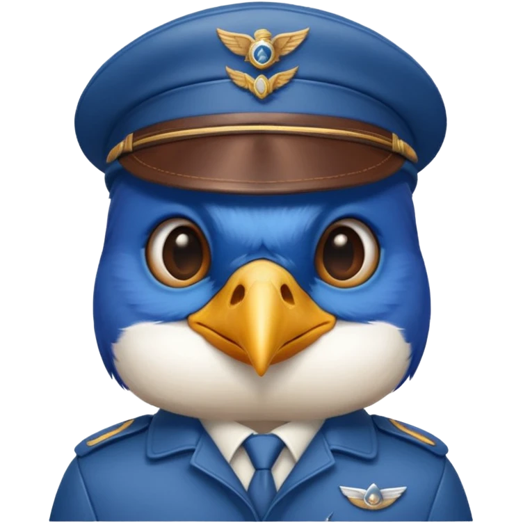 pilot bird emoji
