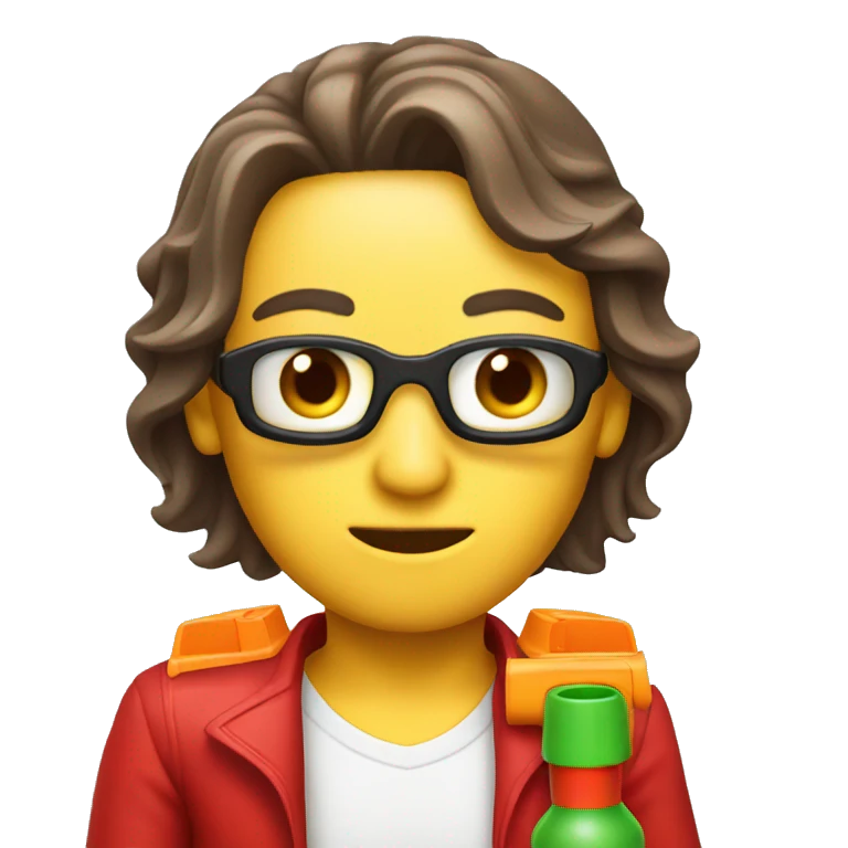 red water gun emoji