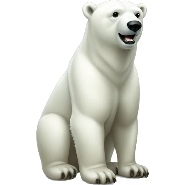 polar bear emoji
