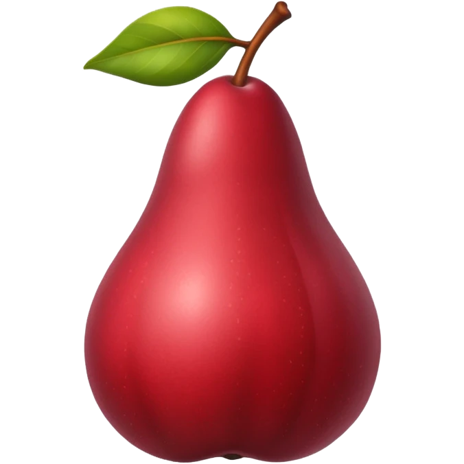 Red Pear emoji