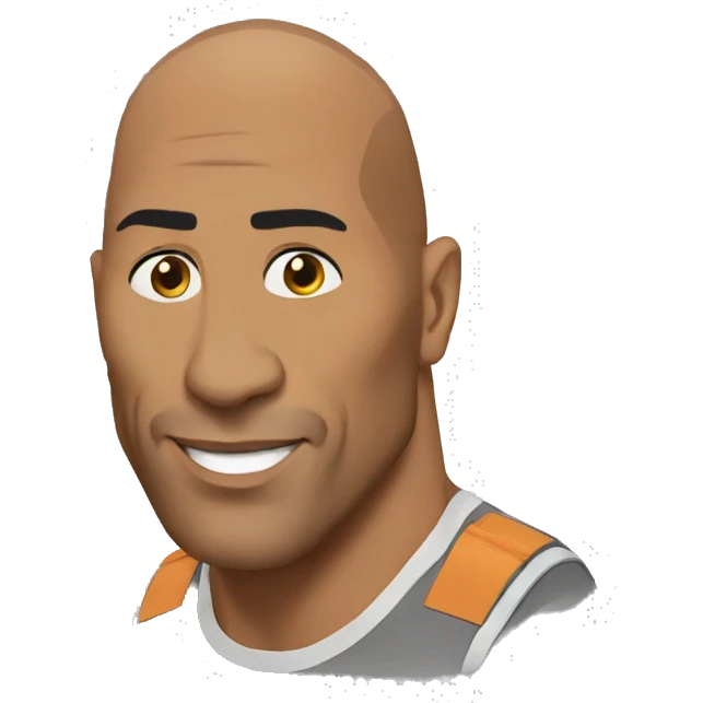 The rock emoji