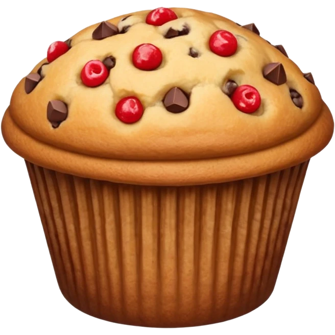 Delicious muffin emoji