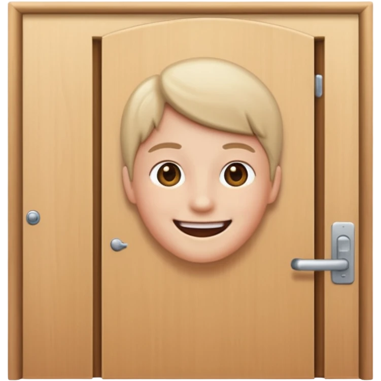 Door with person emoji