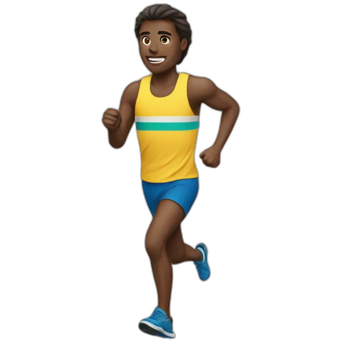 marathon runner emoji