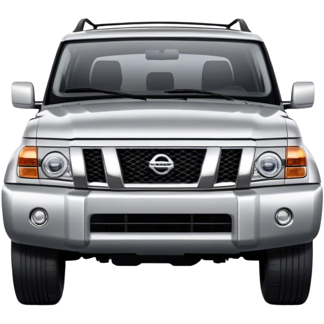 Nissan Patrol - Nissan (Model Year: 2022) (Iconic colour: Silver) emoji