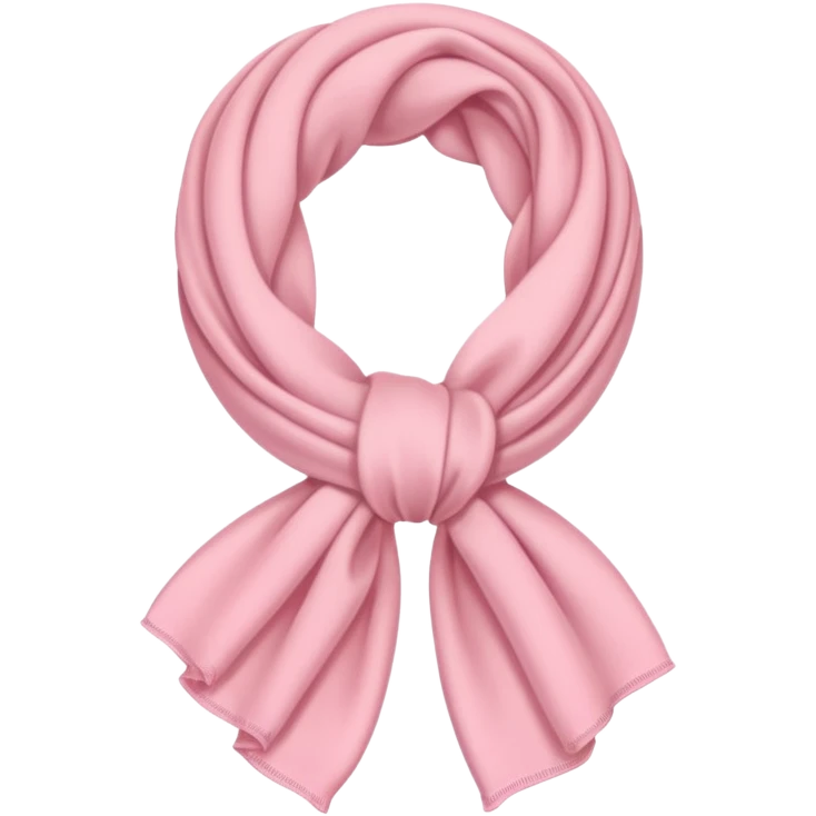 Pastel Pink Scarf emoji
