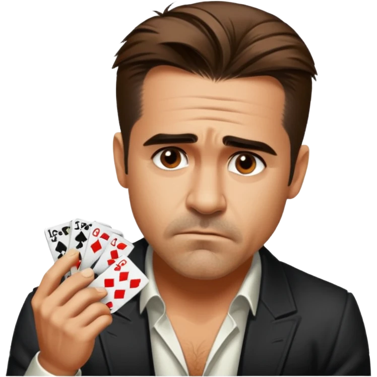 colin farrell gambling emoji