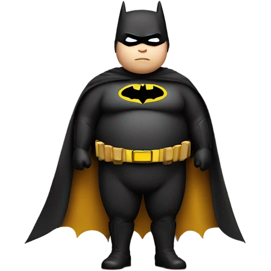 Fat Batman  emoji