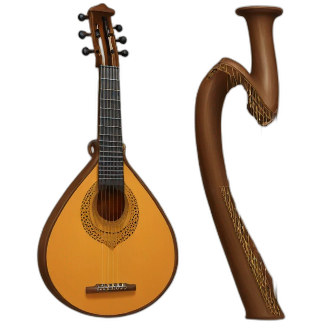 arabian oud instrument emoji