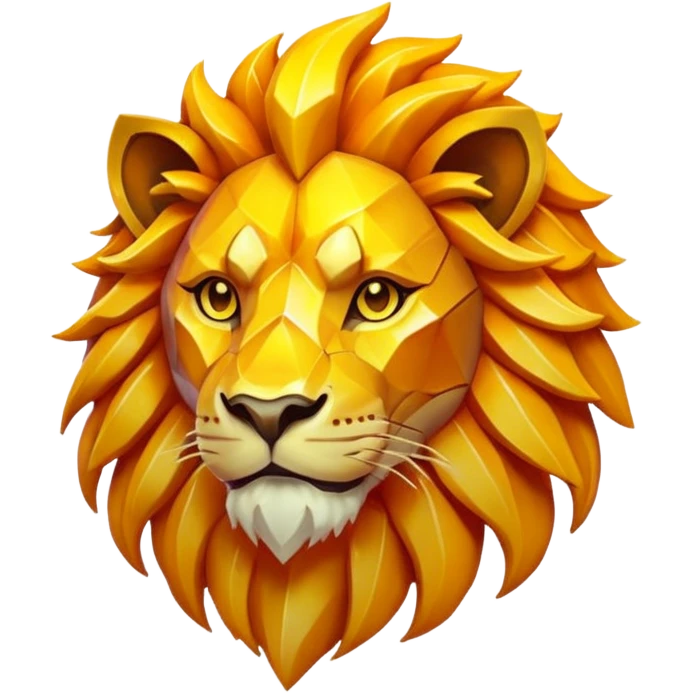 Pokemon legendary laranja and yellow crystal lion emoji