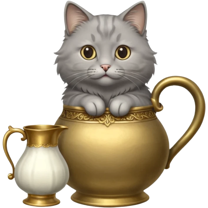 Mujhe Billi aur lauta ki kahani banakar do emoji