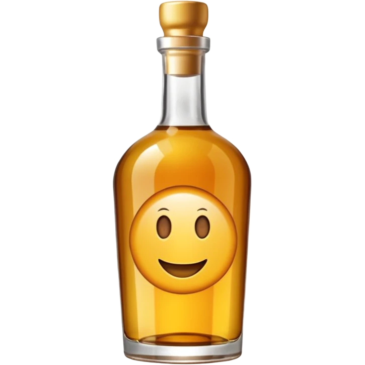 Envasado de botella de licor emoji