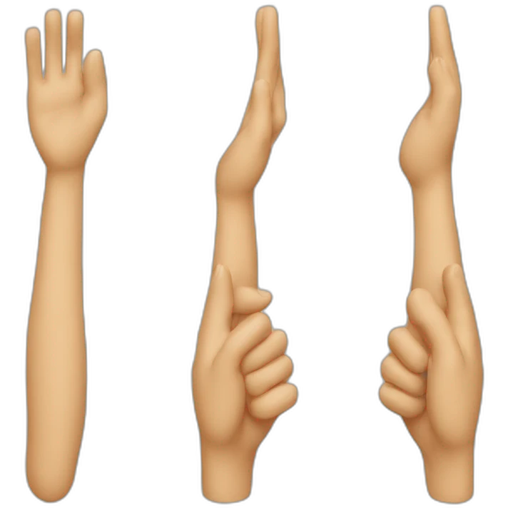 Pointé du doigt emoji