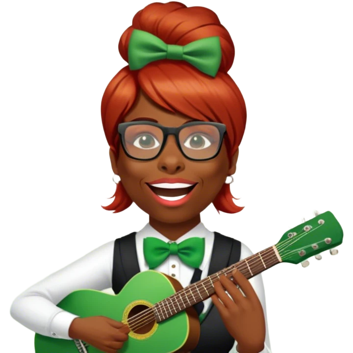 Leprechaun Guitarist emoji