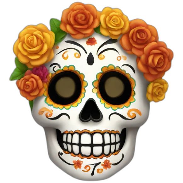 Día de los muertos emoji