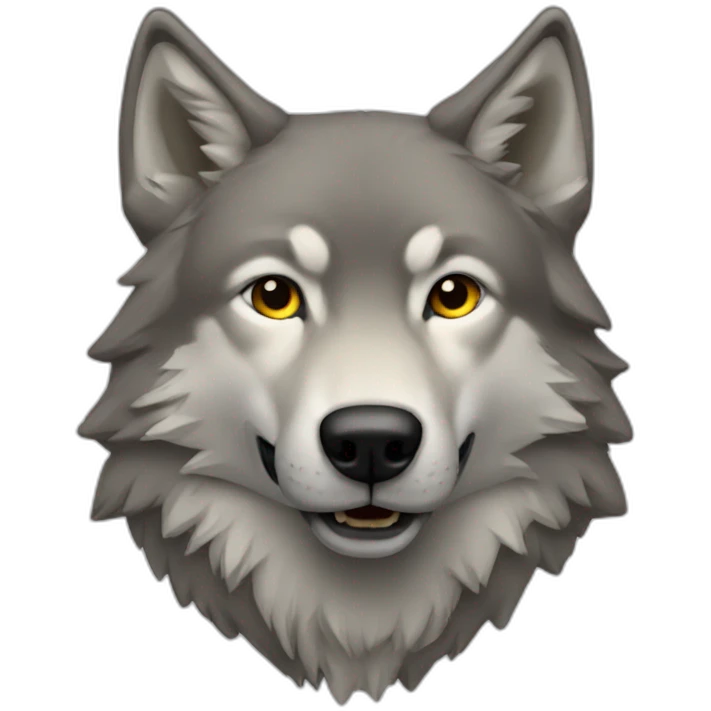 manned wolf emoji
