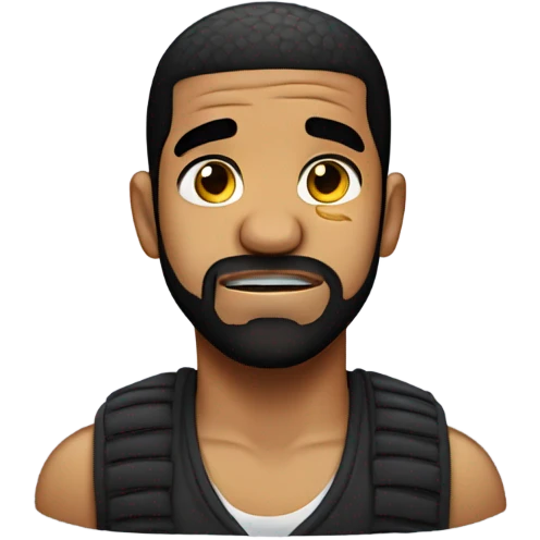 Drake crying emoji