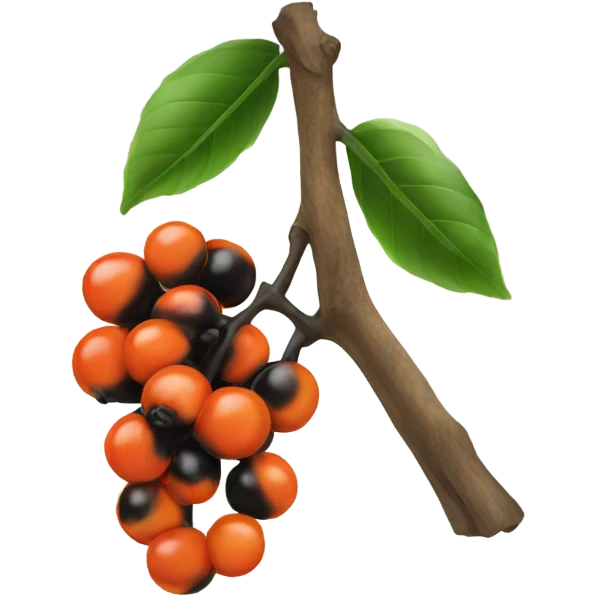 Ripe guarana emoji