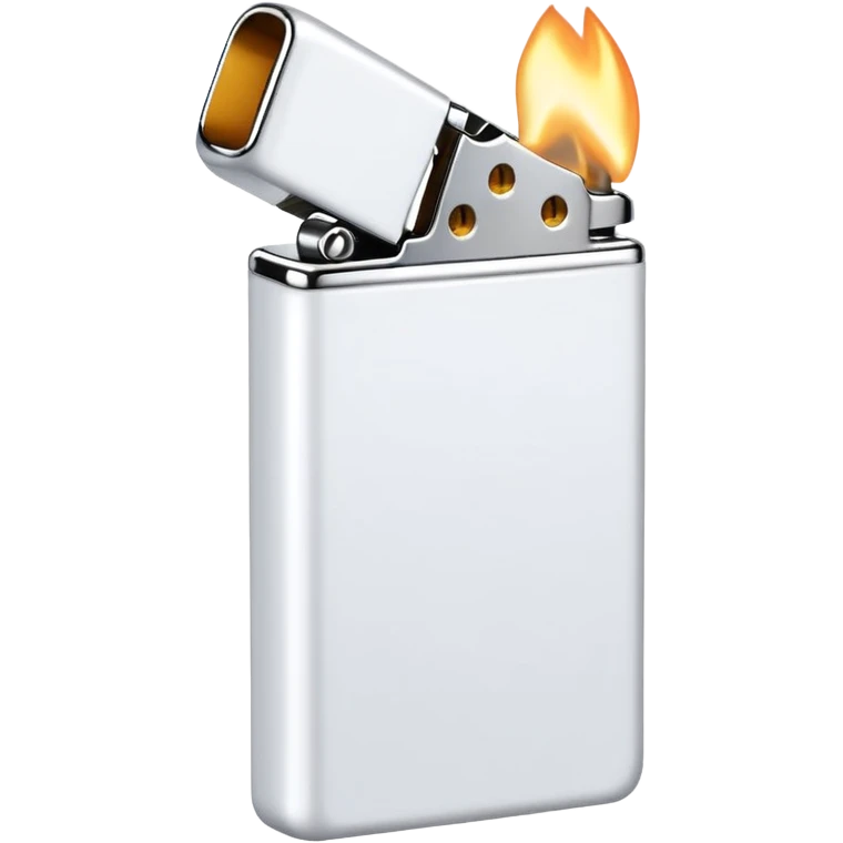 white lighter emoji