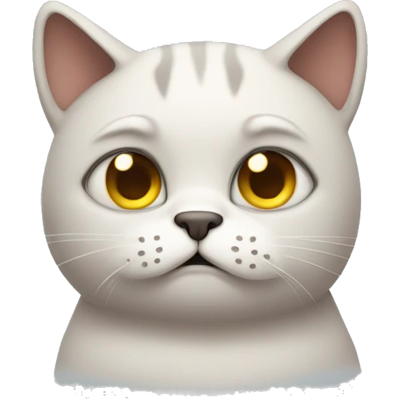 Sad cat emoji