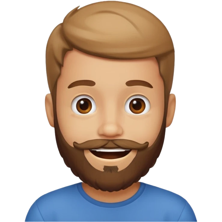 funny bearded boy meme emoji