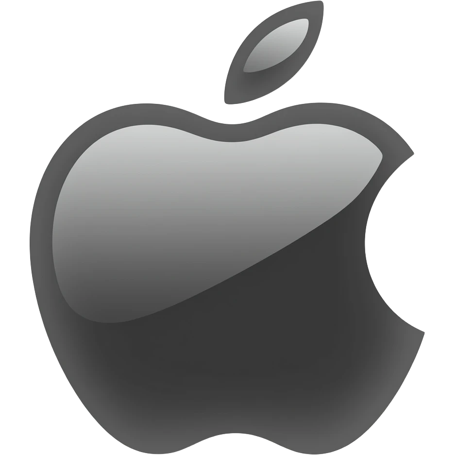 Unique logos like apple emoji