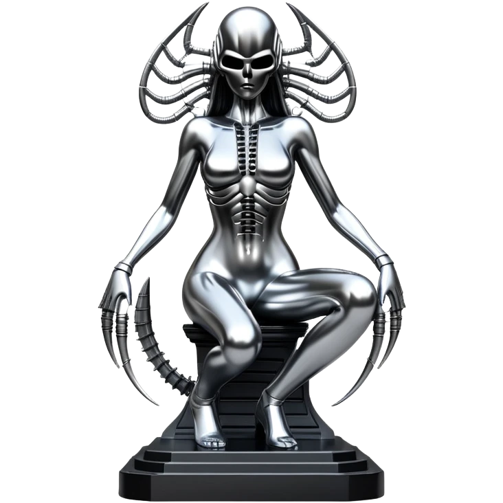 sorayama giger statue emoji