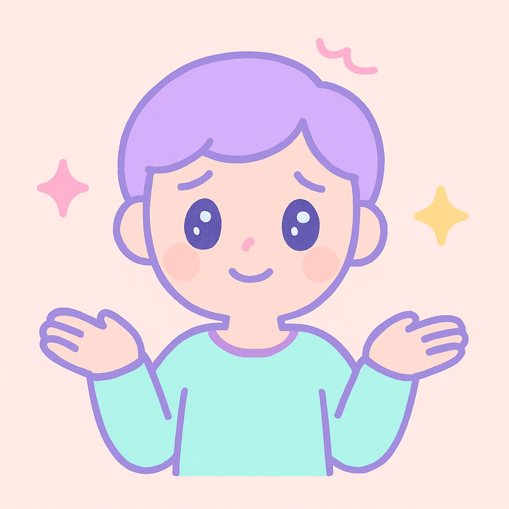 a person with a worried look, a gentle shrug, and a subtle smile, showing stress about the future but an attitude of acceptance and going with the flow emoji