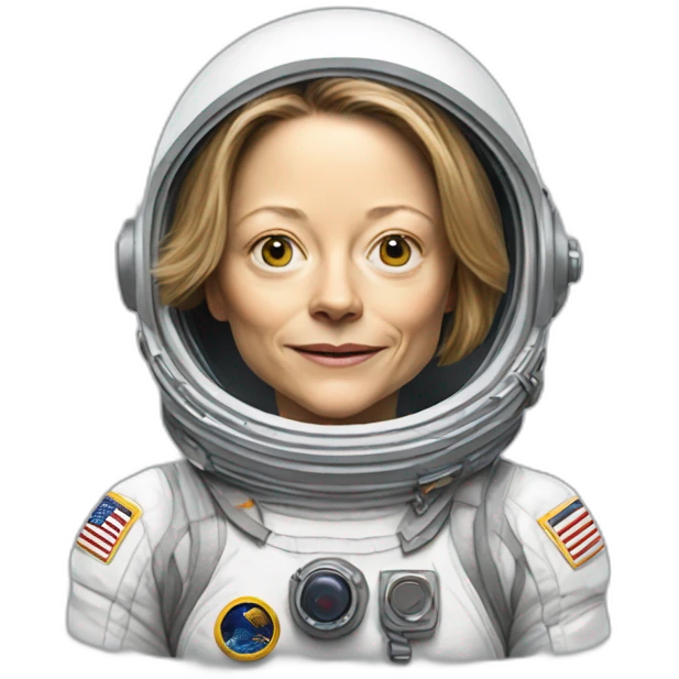 Jodie Foster in Contact spacesuit emoji