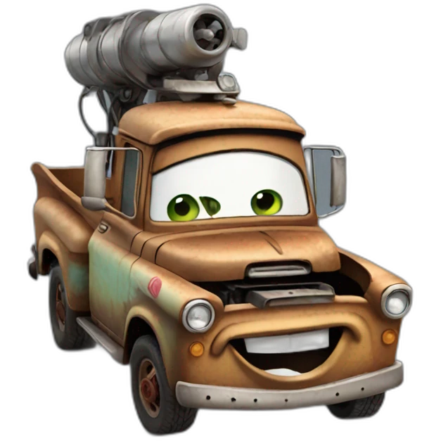 Mater Cars movie emoji