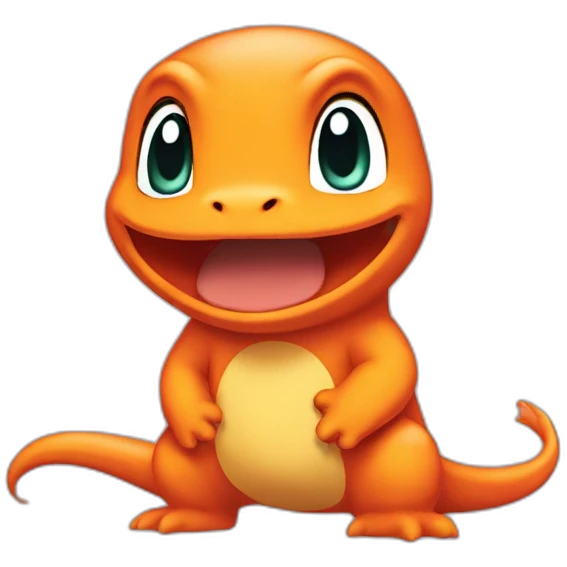 Charmander llorando emoji