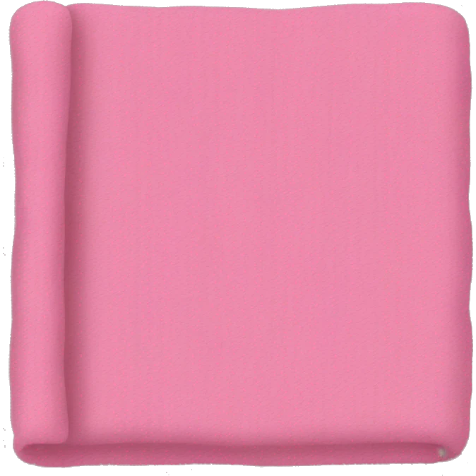Pink blanket emoji
