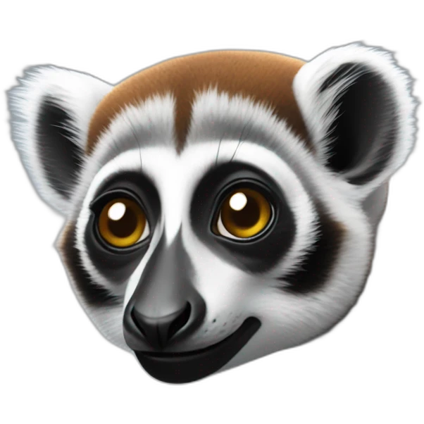un lemur avecune manette  emoji