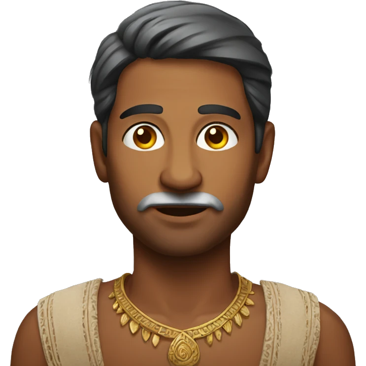 Indian man emoji