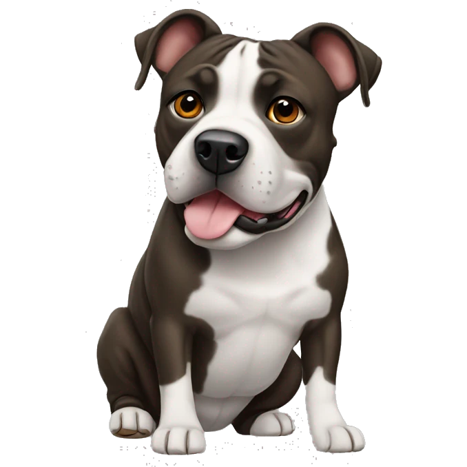 Staffordshire bullterrier emoji