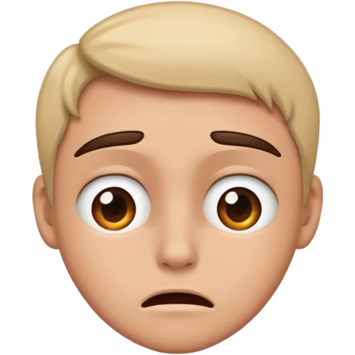 intense emotion or adoration, possibly a combination of sadness and overwhelming affection. emoji