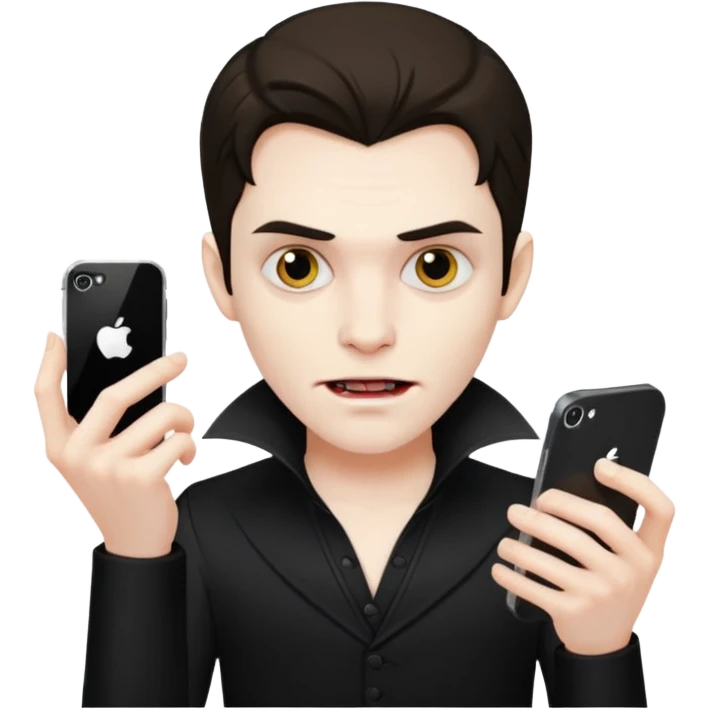Vampiro iphone emoji