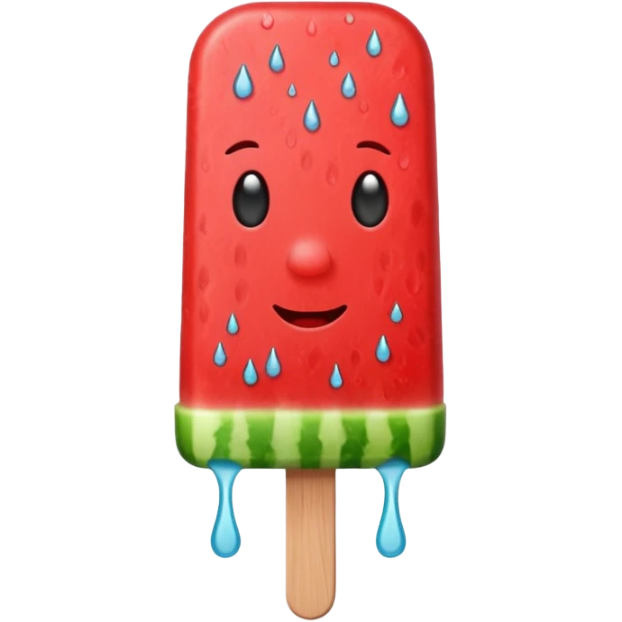 watermelon popsicle emoji