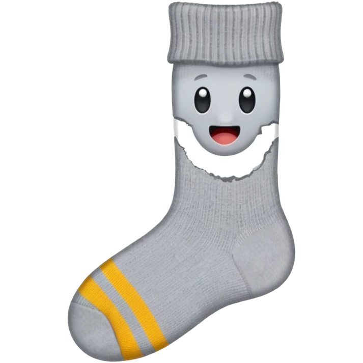 sock with a hole emoji