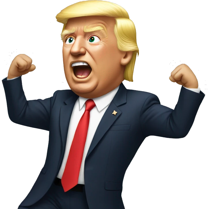 Trump dance emoji