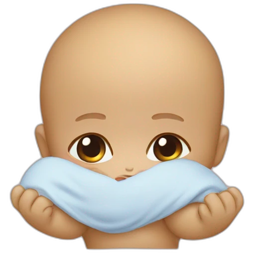 Bébé qui pleure emoji