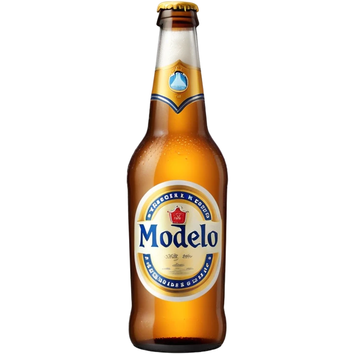 Modelo beer bottle emoji