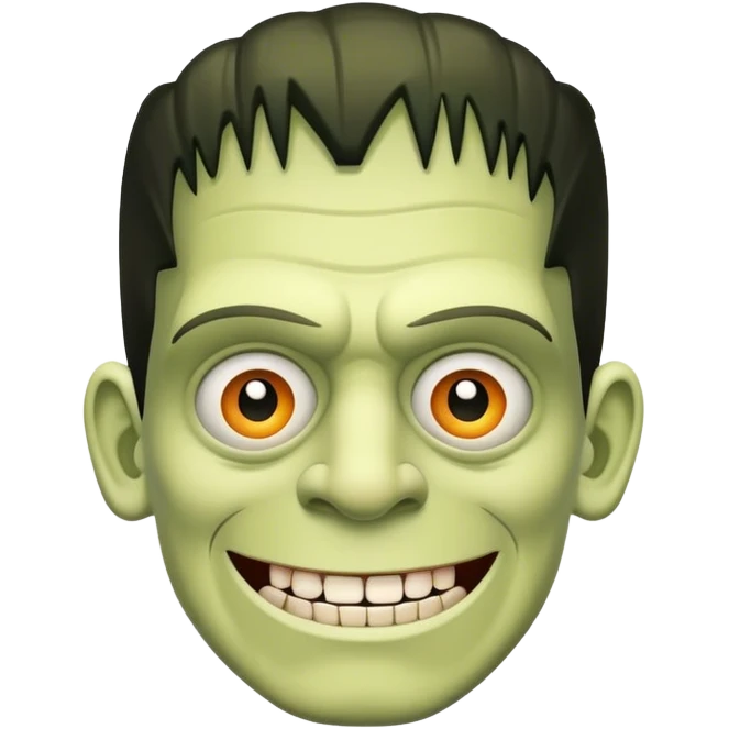 Smiley Frankenstein  emoji