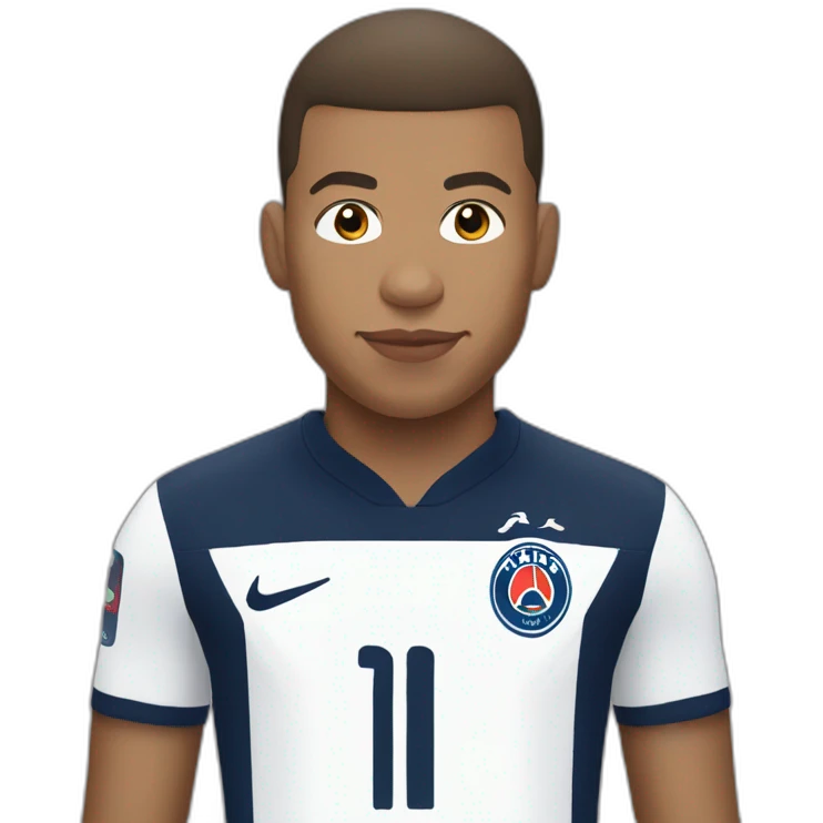 Kylian Mbappé emoji
